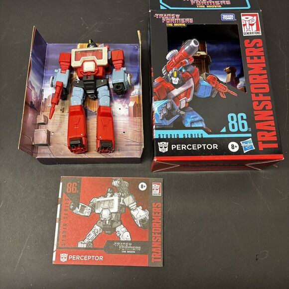 Transformers Perceptor Figure Studio Series 86 COMPLETE - Picture 3 of 3